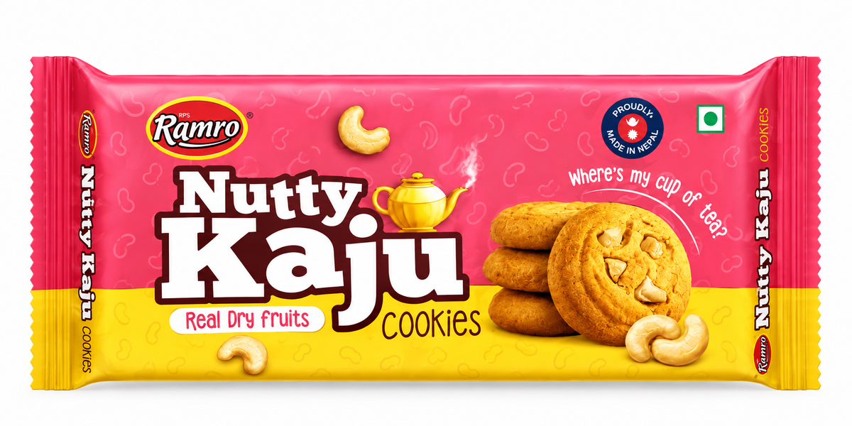 Ramro Nutty Kaju Cookies 120g MRP 60