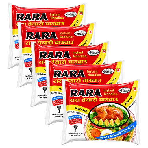 Rara Chicken Instant Noodles (60g x Pack Of 5) MRP 100