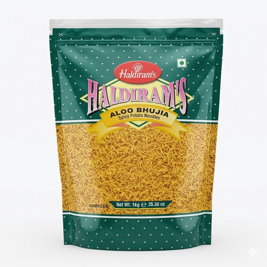Haldiram Aloo Bhujiya Namkeen 1000g MRP 668