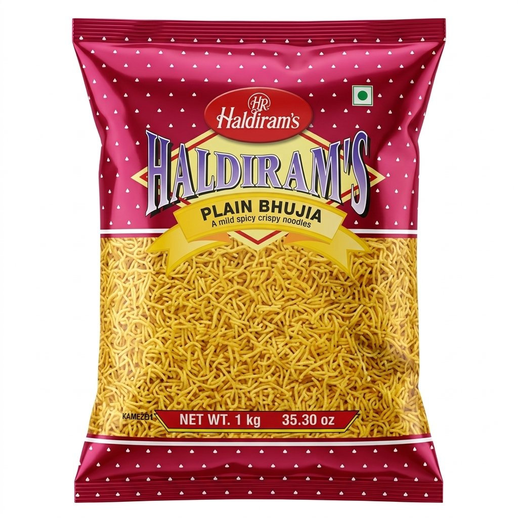 Haldiram Bhujiya Plain Namkeen 1000g MRP 746