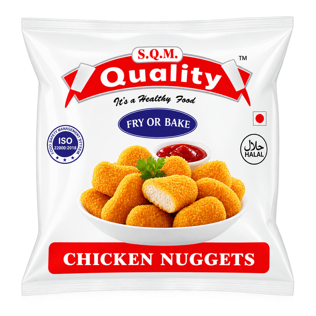 S.Q.M. Quality Chicken Nuggets 1000g MRP 990