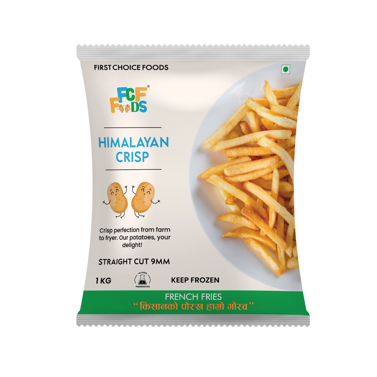 FCF Foods Himalayan Crisp French Fries 1000g MRP 400