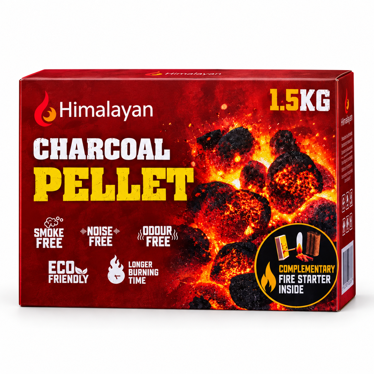 Himalayan Charcoal Pellet 1500g MRP 250