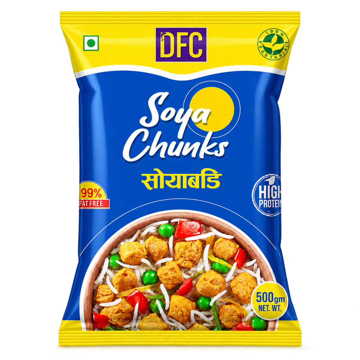 DFC Soya Chunks 200g MRP 70