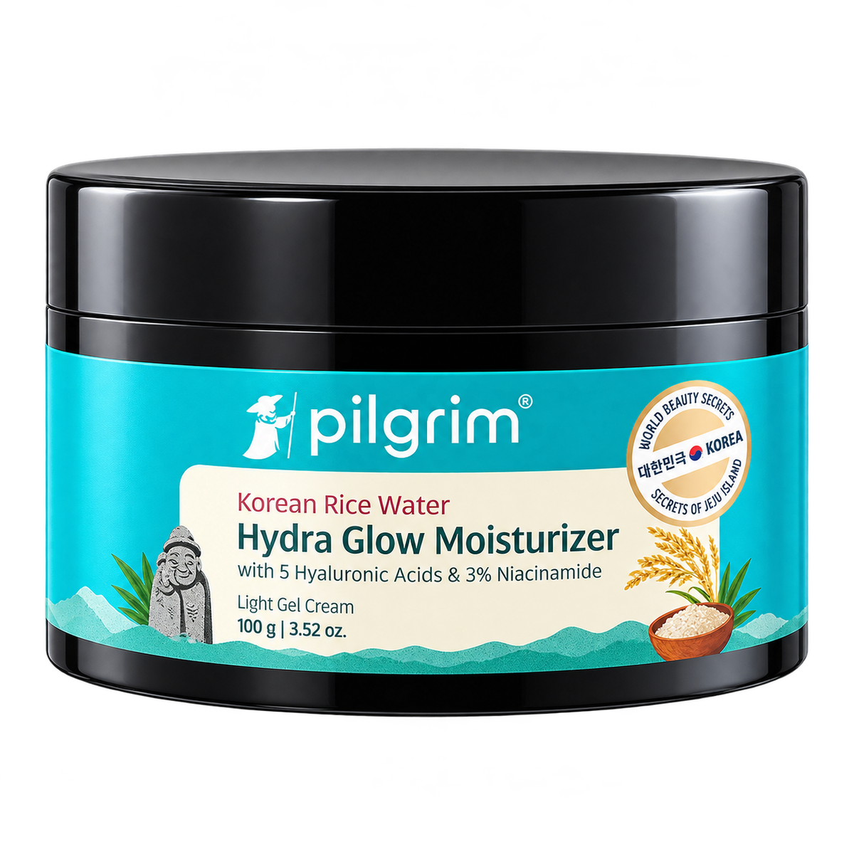 Pilgrim Korean Rice Water Hydra Glow Moisturizer 100g MRP 632
