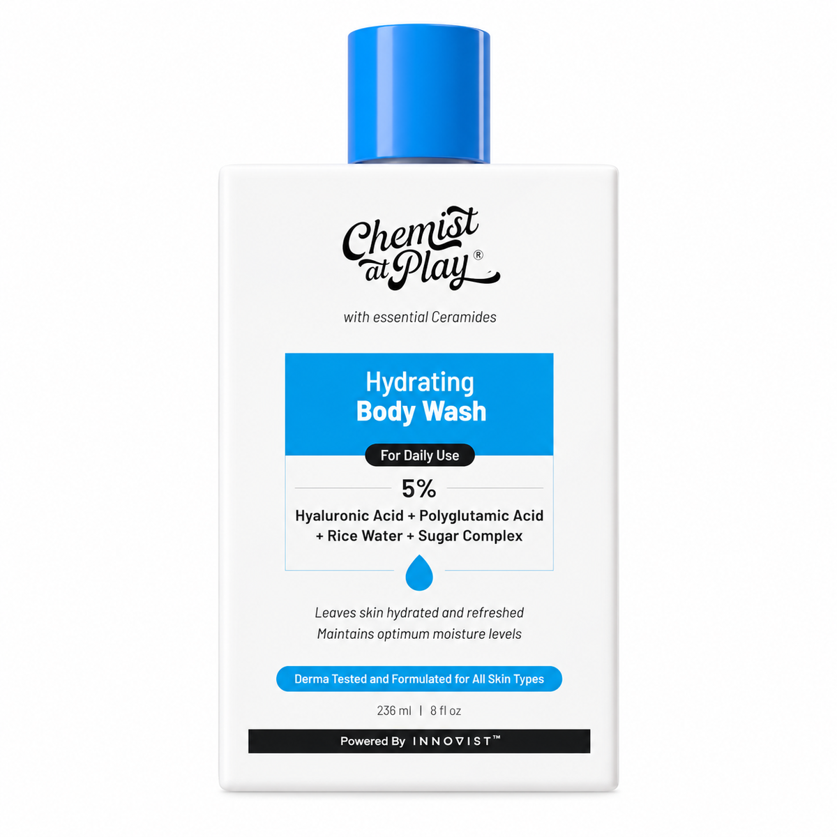 Chemist at Play Hydrating Body Wash with Hyaluronic Acid & Coconut Oil 236ml MRP 558