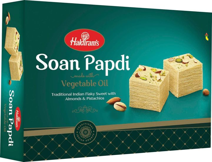 Haldiram's Vegetable Ghee Soan Papadi 200g MRP 249