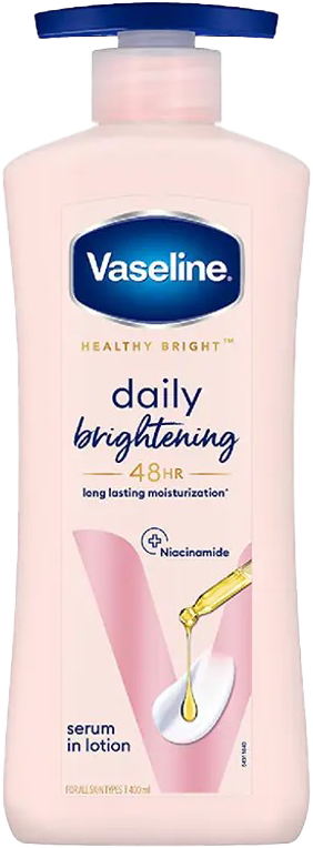 Vaseline Healthy Bright Body Lotion 400ml MRP 490