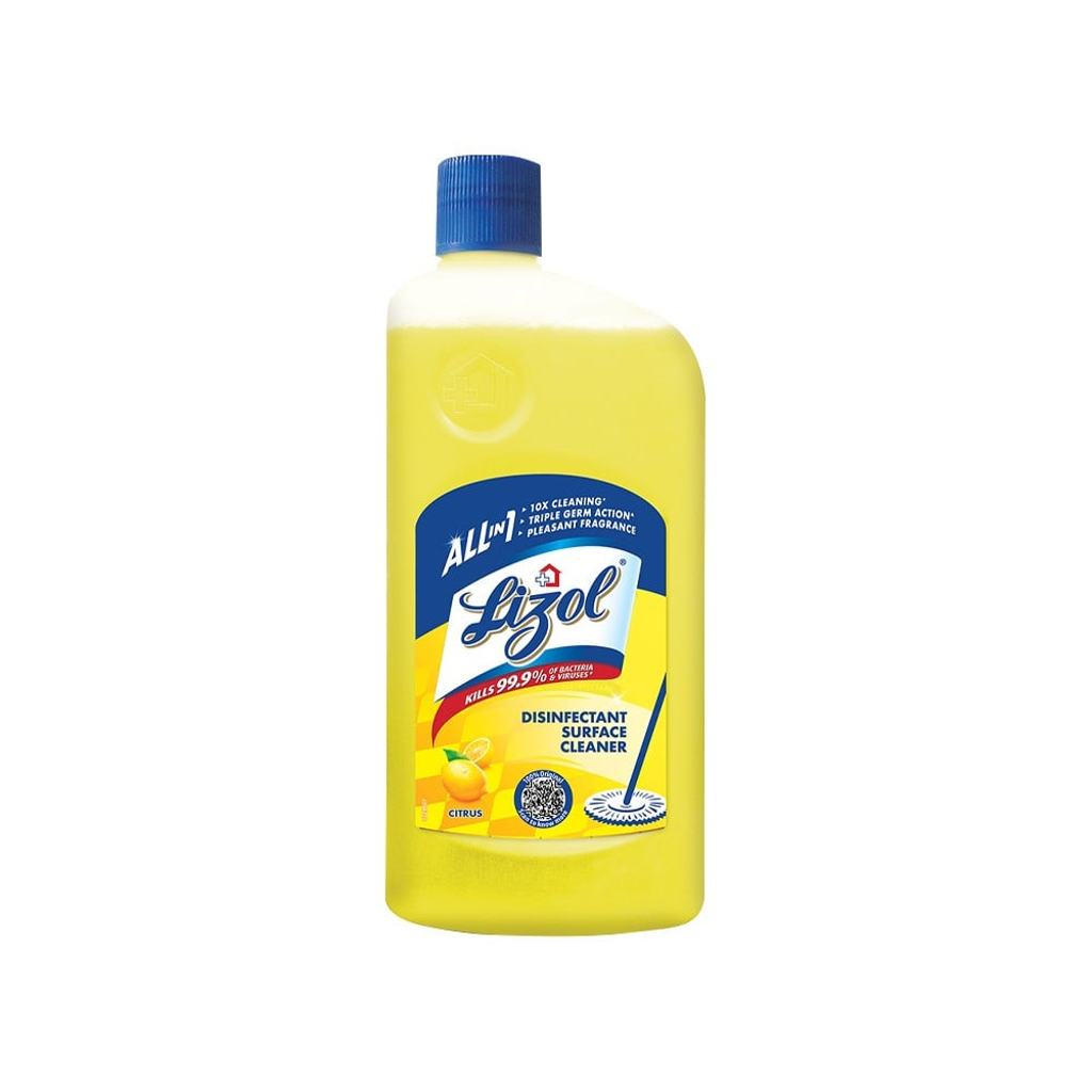 Lizol Citrus Floor Cleaner 500mL MRP 196.8