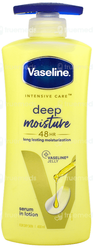Vaseline Deep Moisture Body Lotion 400mL MRP 475