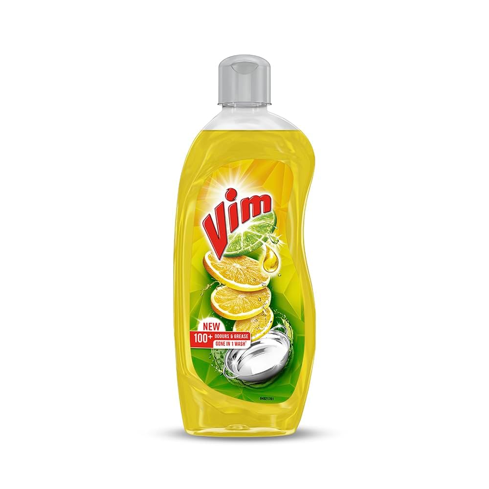Vim Liquid Drop Pet Bottle  Liquid Dish Wash 500mL MRP 185