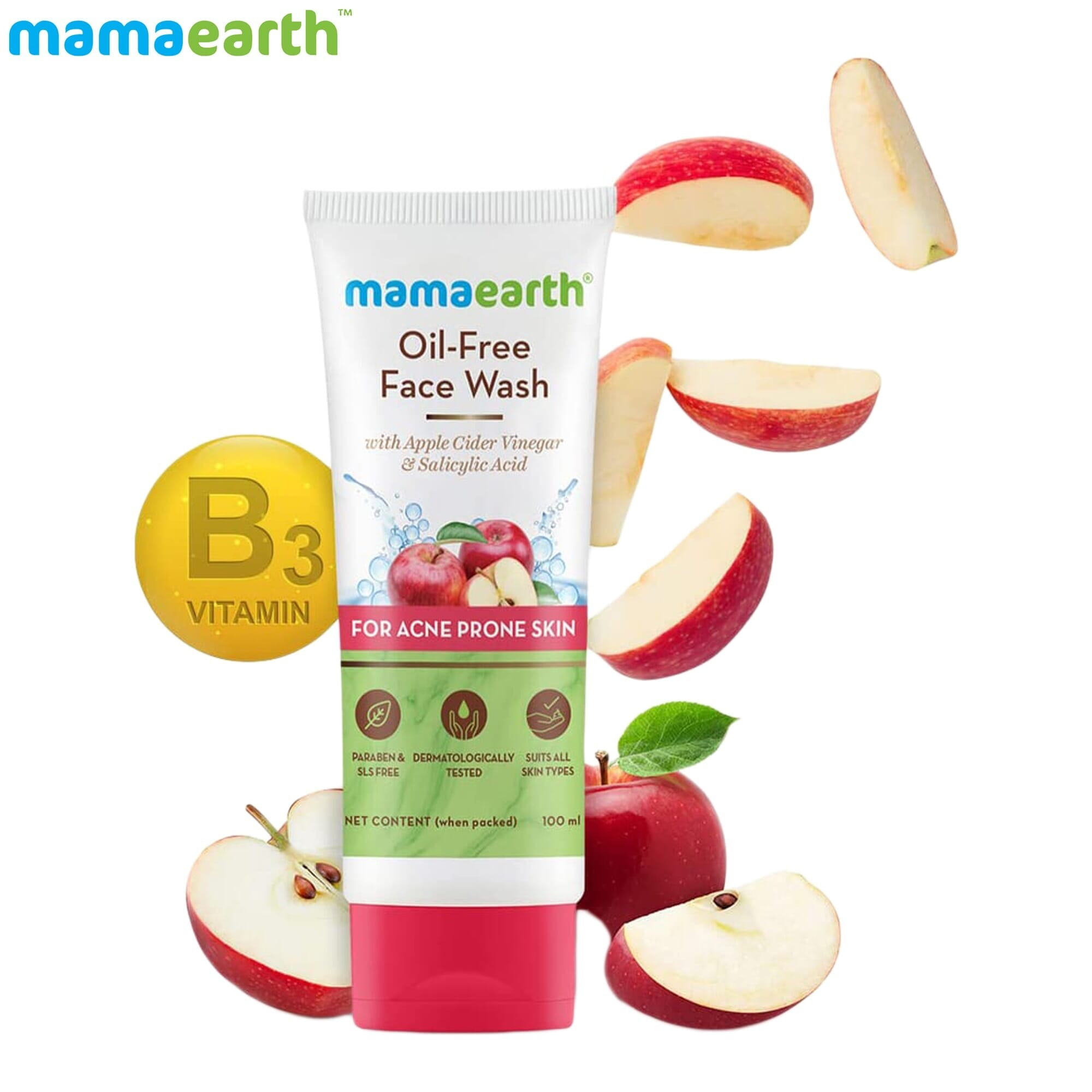 Mama Earth Oil Face Wash 100mL MRP 430.4
