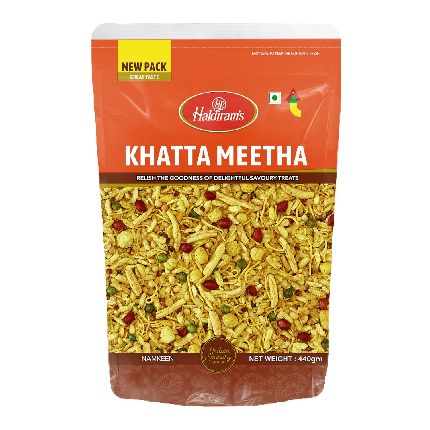 Haldiram Khatta Meetha Namkeen 1000g MRP 677