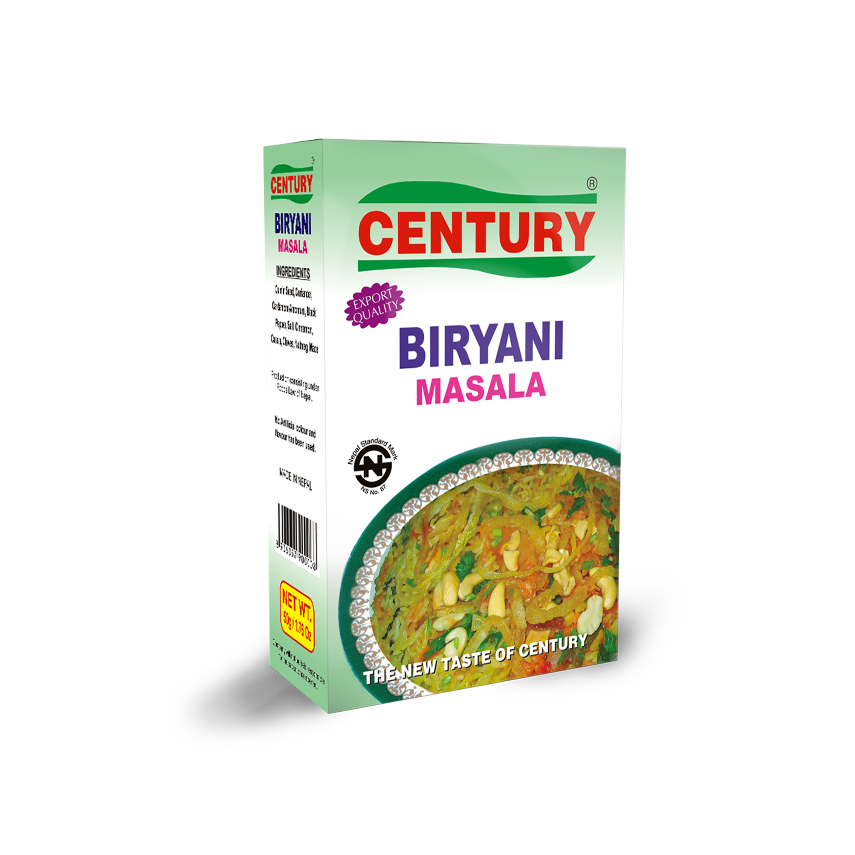 Century  Biryani Masala 50g MRP 85