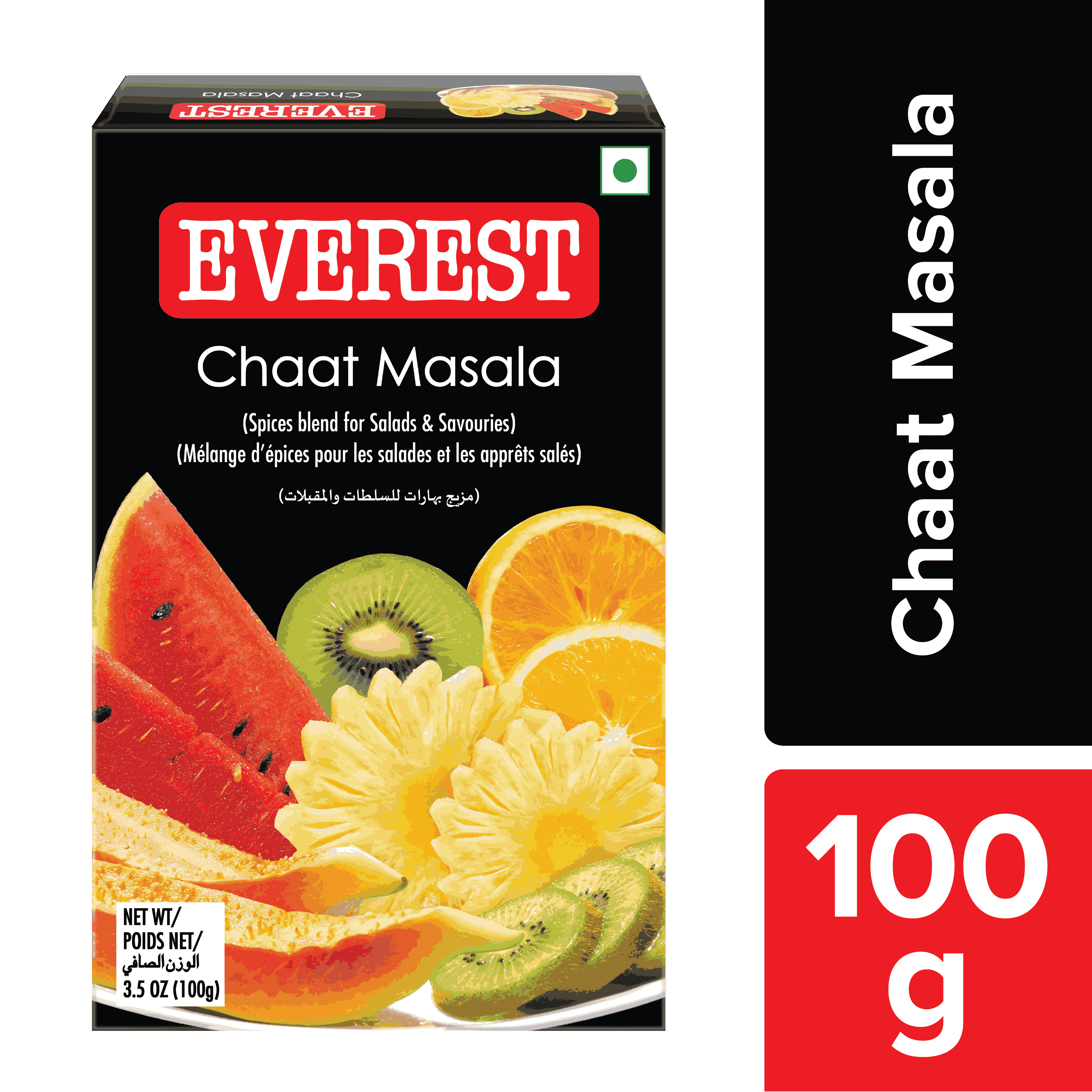 Everest Chaat Masala Powdered Spices 100g MRP 176