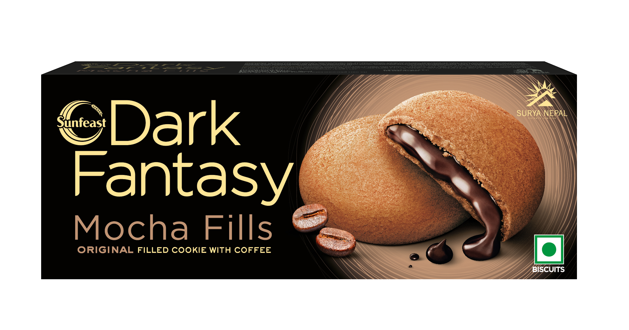 Sunfeast Dark Fantasy Mocha Fills 75g MRP 90