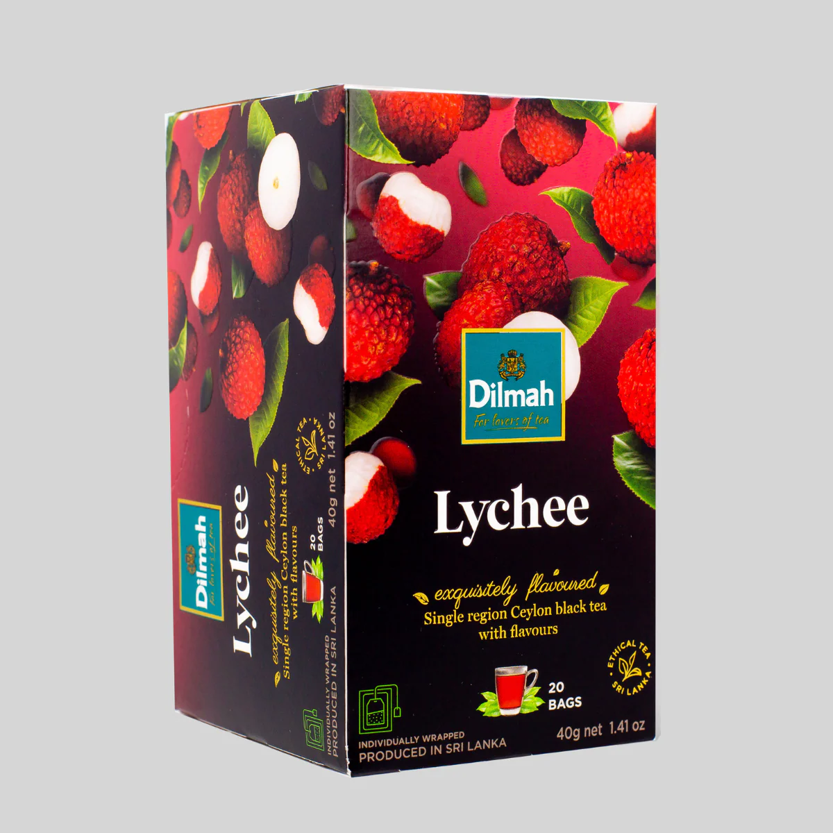 Dilmah Lychee Flavoured Tea Bags MRP 295