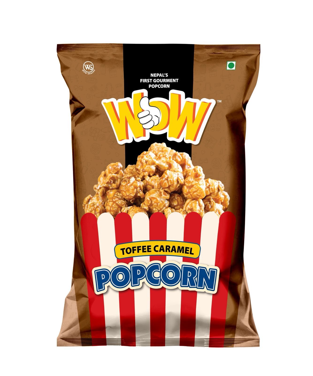 Wow Caramel Gourment Popcorn Family Pack 200g MRP350