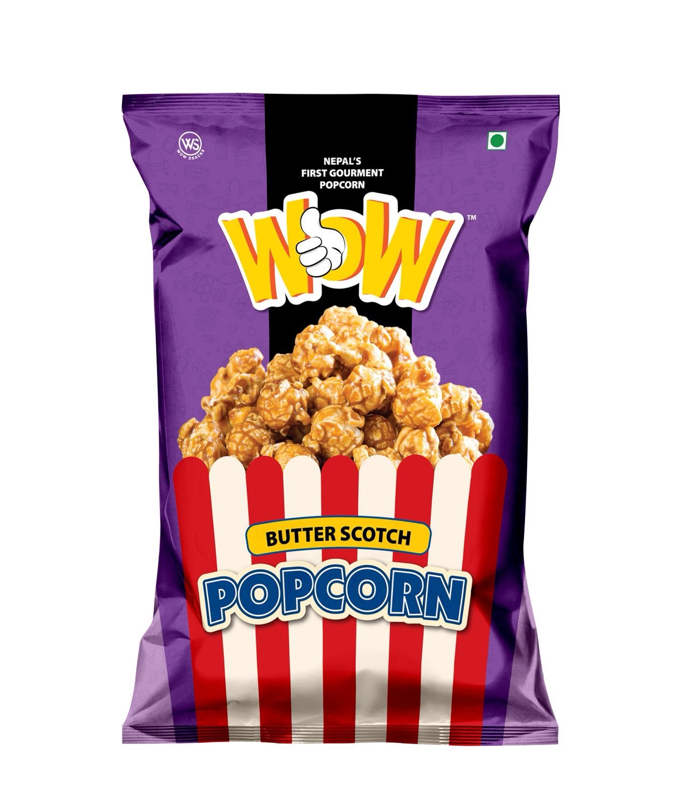 Wow Butter Scotch Gourment Popcorn Family Pack 200g MRP350