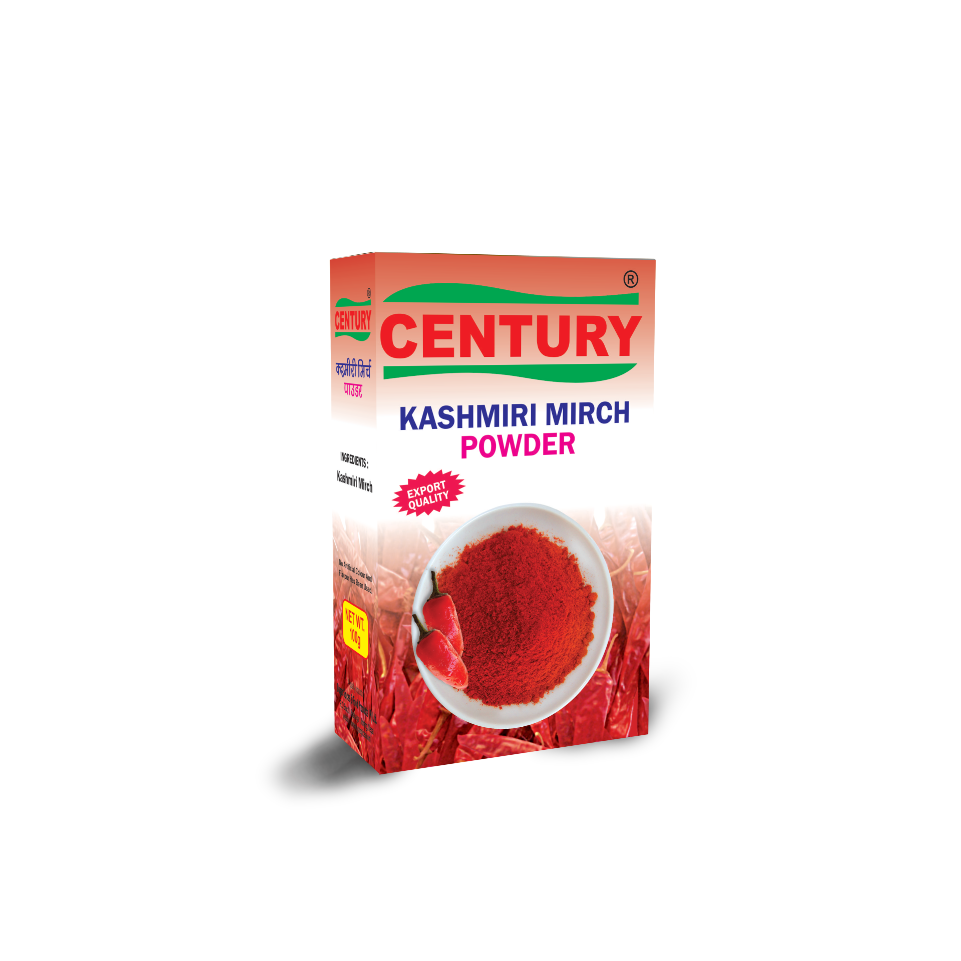 Century Kashmiri Mirch Powdered Spices 50g MRP 115