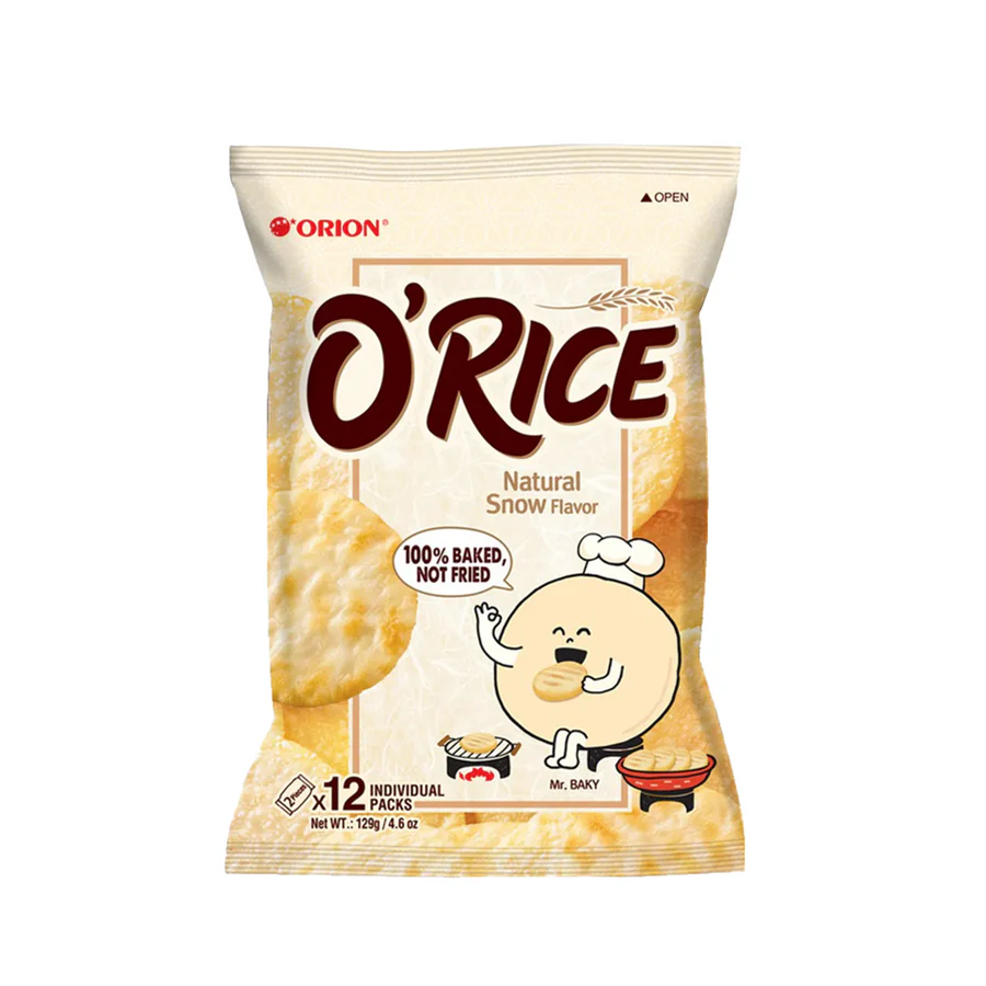 Orion O Rice Cracker Natural Snow