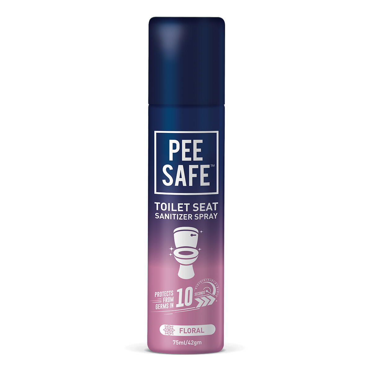 PeeSafe Floral Toilet Seat Sanitizer 75mL MRP 288