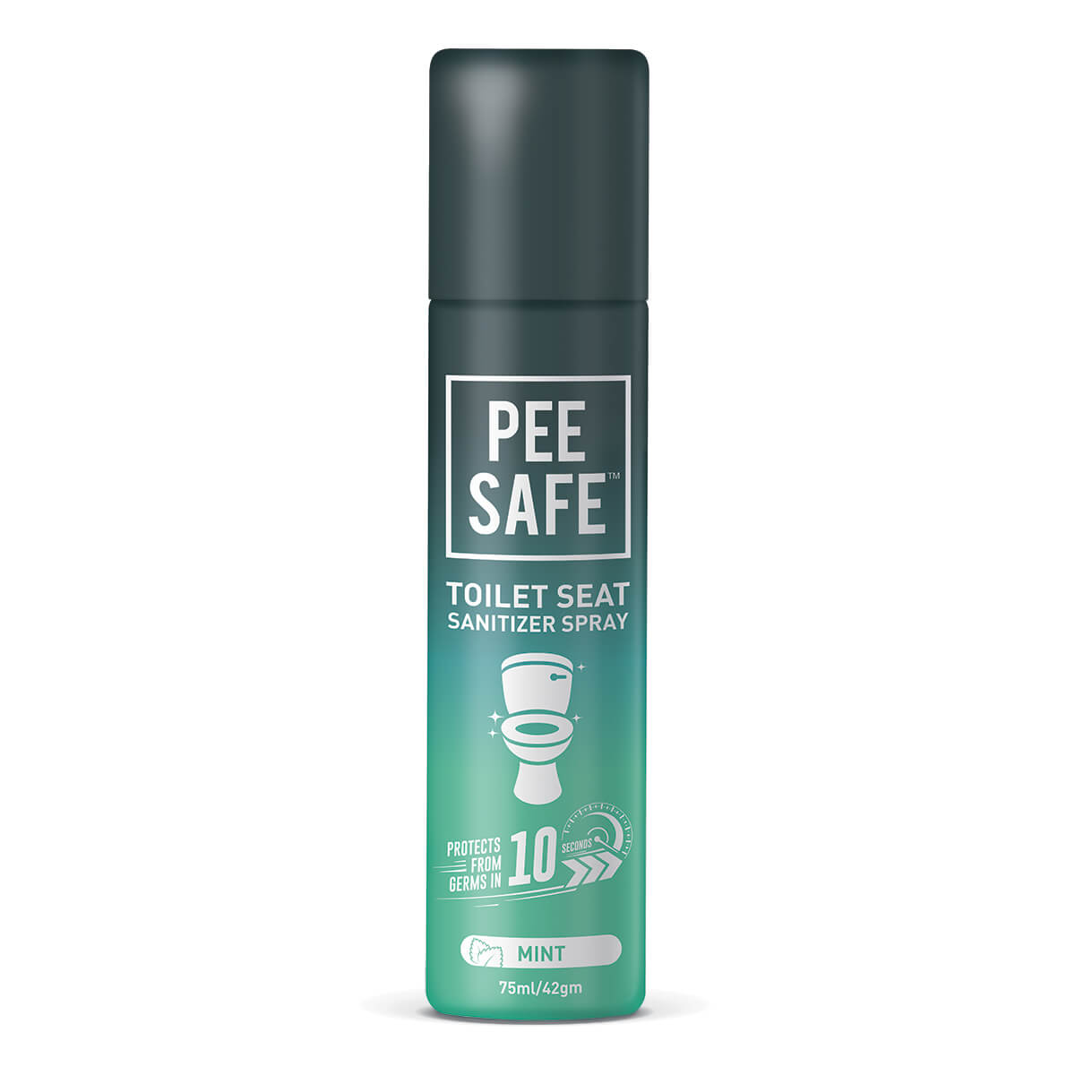 PeeSafe Mint Toilet Seat Sanitizer 75mL MRP 288