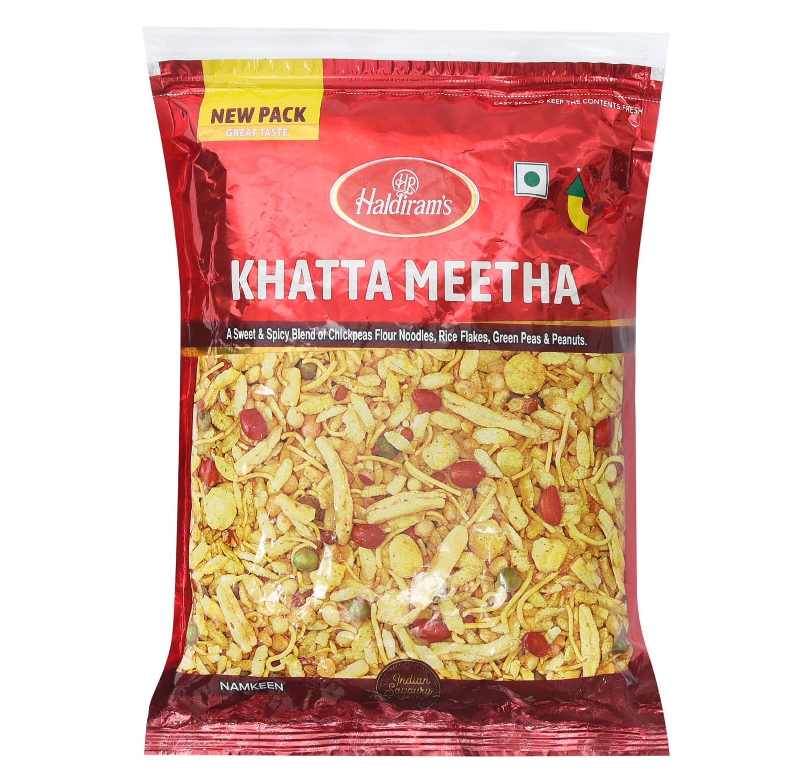 Haldiram Khatta Meetha Namkeen 360g MRP 247