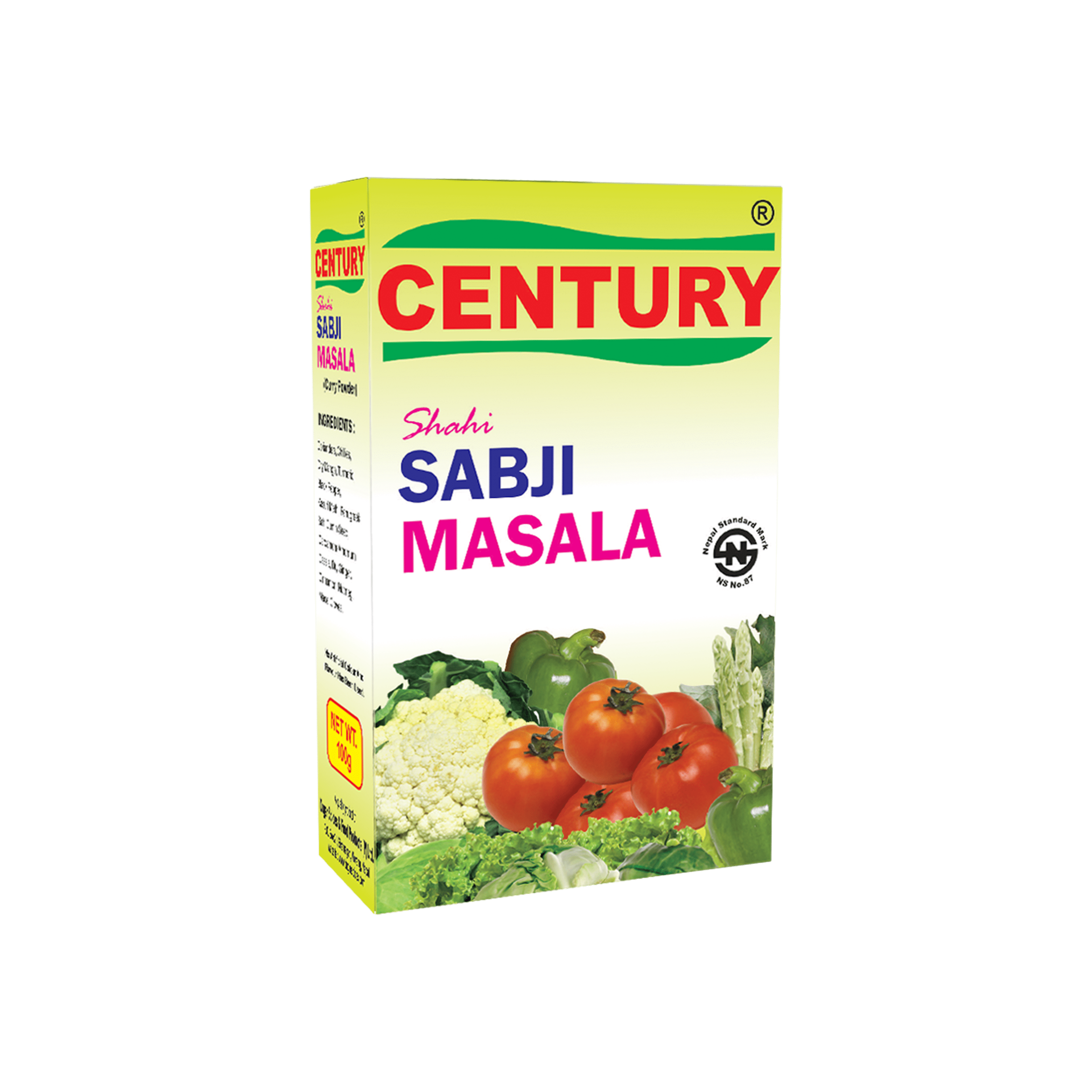 Century  Sabji Masala 50g MRP 60