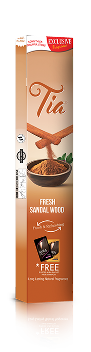 Tia Kasturi Sandal Incense Sticks DZN MRP100