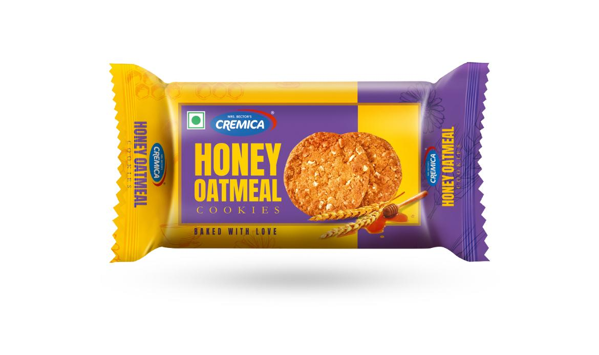 Cremica Honey Oatmeal Cookies 75g MRP 55