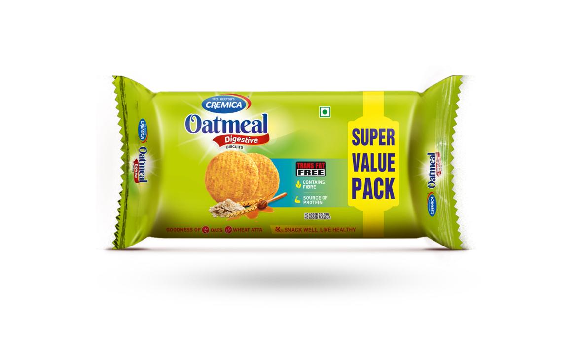 Cremica Oatmeal Digestive Biscuits MRP 65