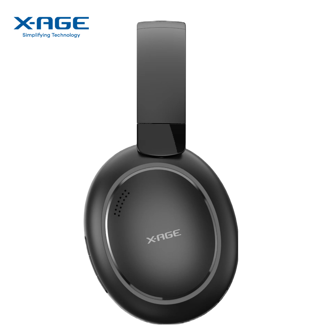 X-Age Bluetooth XBH03-Black Headphones 1Pcs MRP 4000