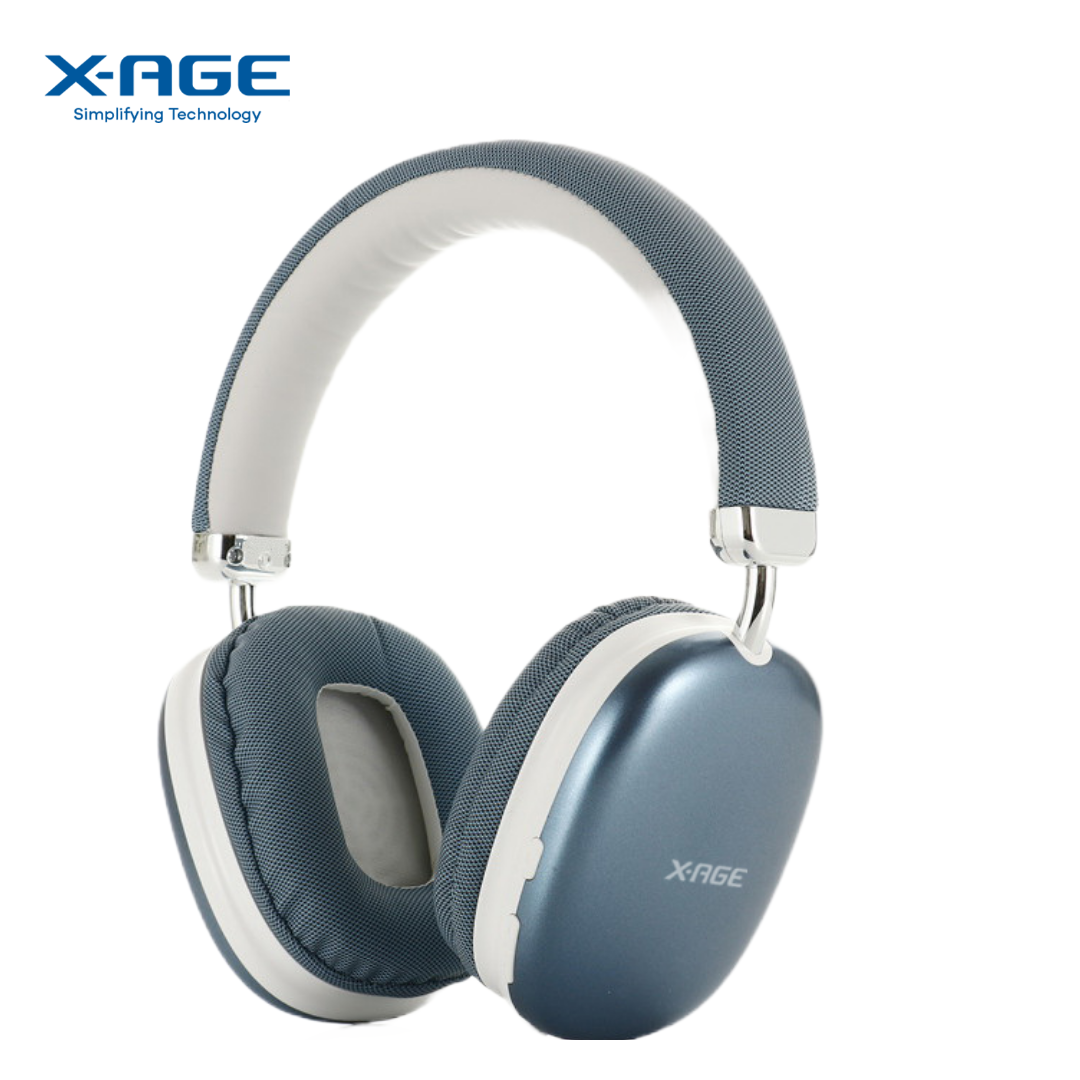 X-Age Bluetooth XBH04-Blue Headphones 1Pcs MRP 4000