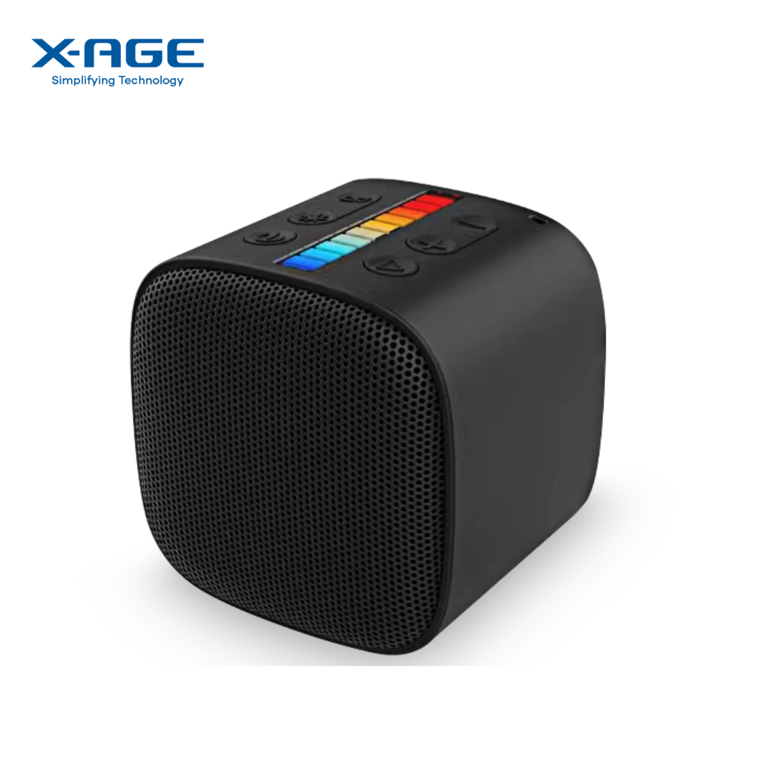 X-Age ConvE Mini Pod 5W (XBS08)-Black Bluetooth Speakers 1Pcs MRP 2200