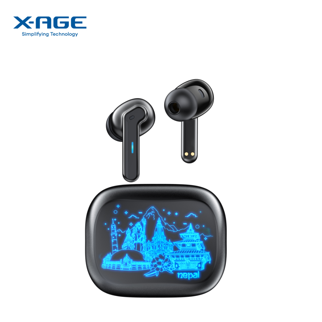 X-Age XGT04 Gaming - Black Earbuds 1Pcs MRP 4800