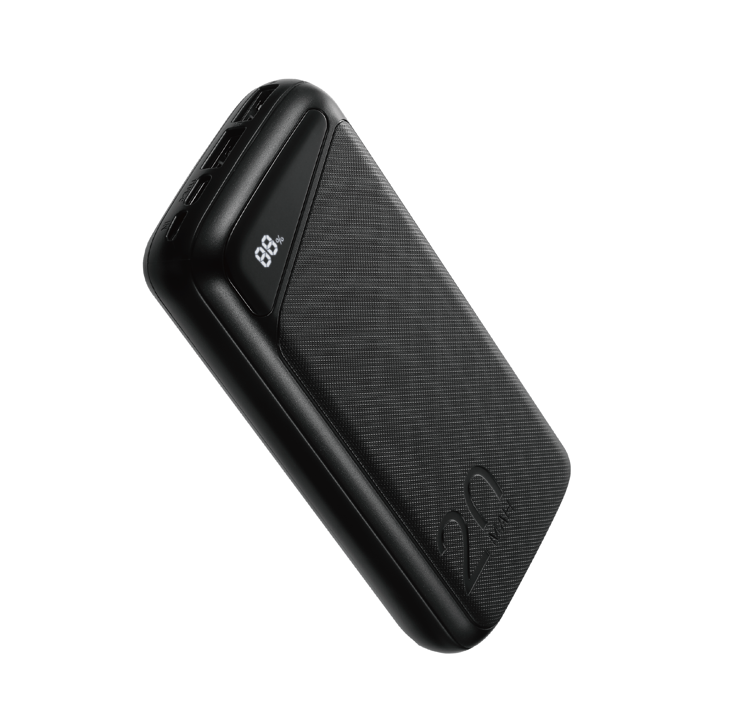 X-Age ConvE Power 20000 PowerBank (XPB06)-Black Power Bank 1Pcs MRP 4800