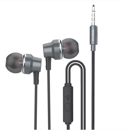X-Age ConvE Acoustic W6 (XWE06)-Grey Earphones 1 MRP 700