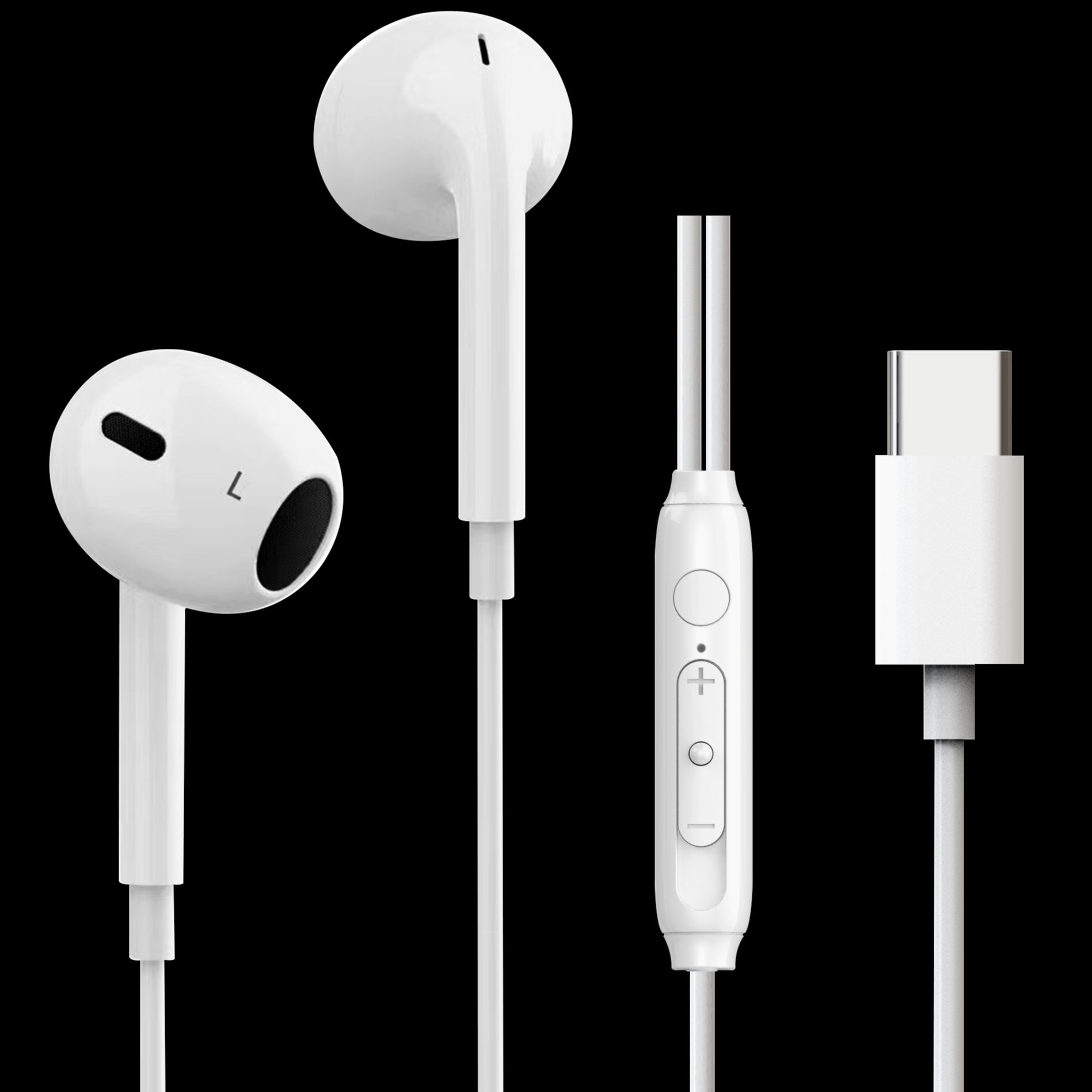 X-Age ConvE Acoustic W5 Type-C Earphone (XWE05) White Earphones 1 MRP 1500