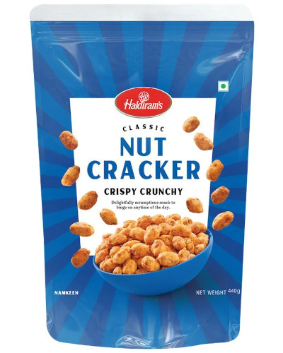 Haldiram Nut Cracker 400gm MRP 277