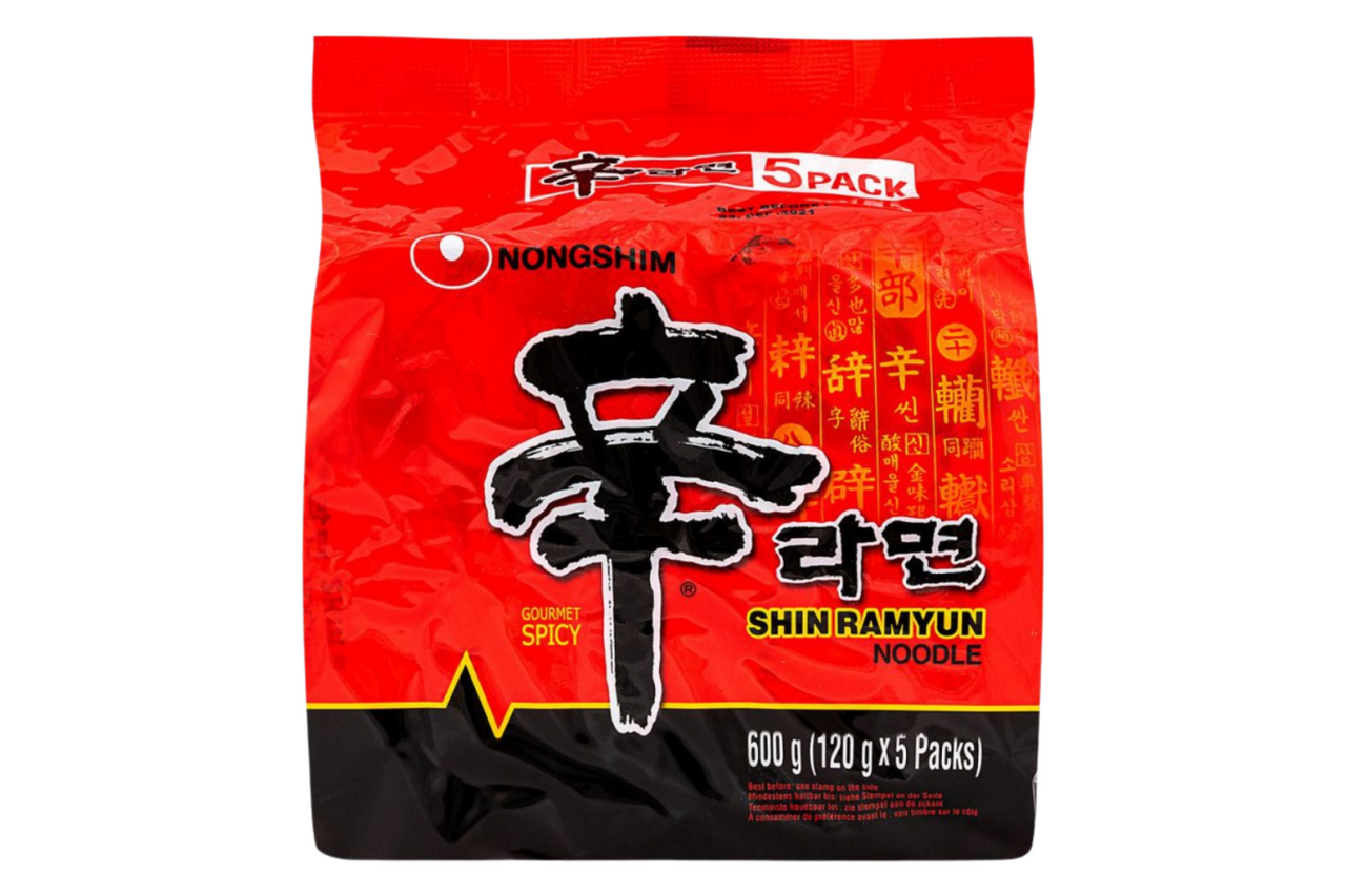 Nongshim Shin Ramyun (Pack of 5)