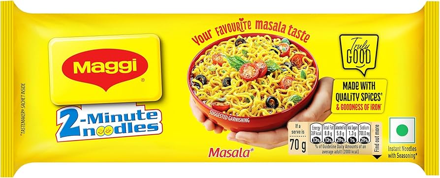 Maggi 2-Minutes Noodles Masala 300g MRP 156