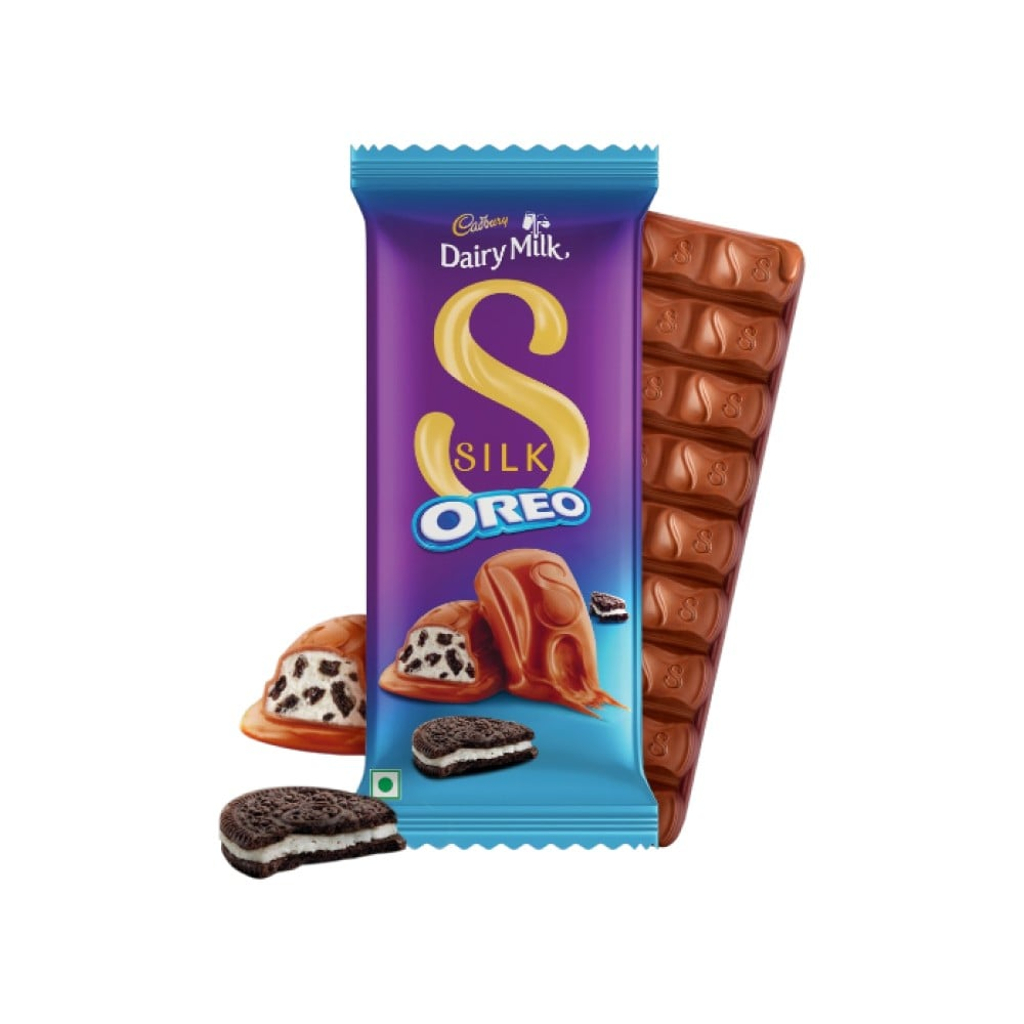 Cadbury Dairy Milk Silk Oreo Chocolate Bar 60g MRP 200