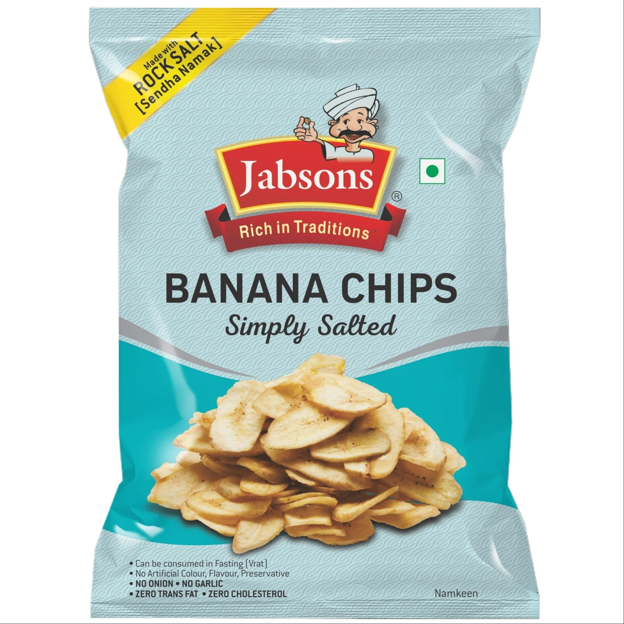 Jabsons Foods Namkeen Banana Simply Salted MRP 210