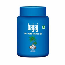 Bajaj % pure coconut oil jar 500mL MRP410