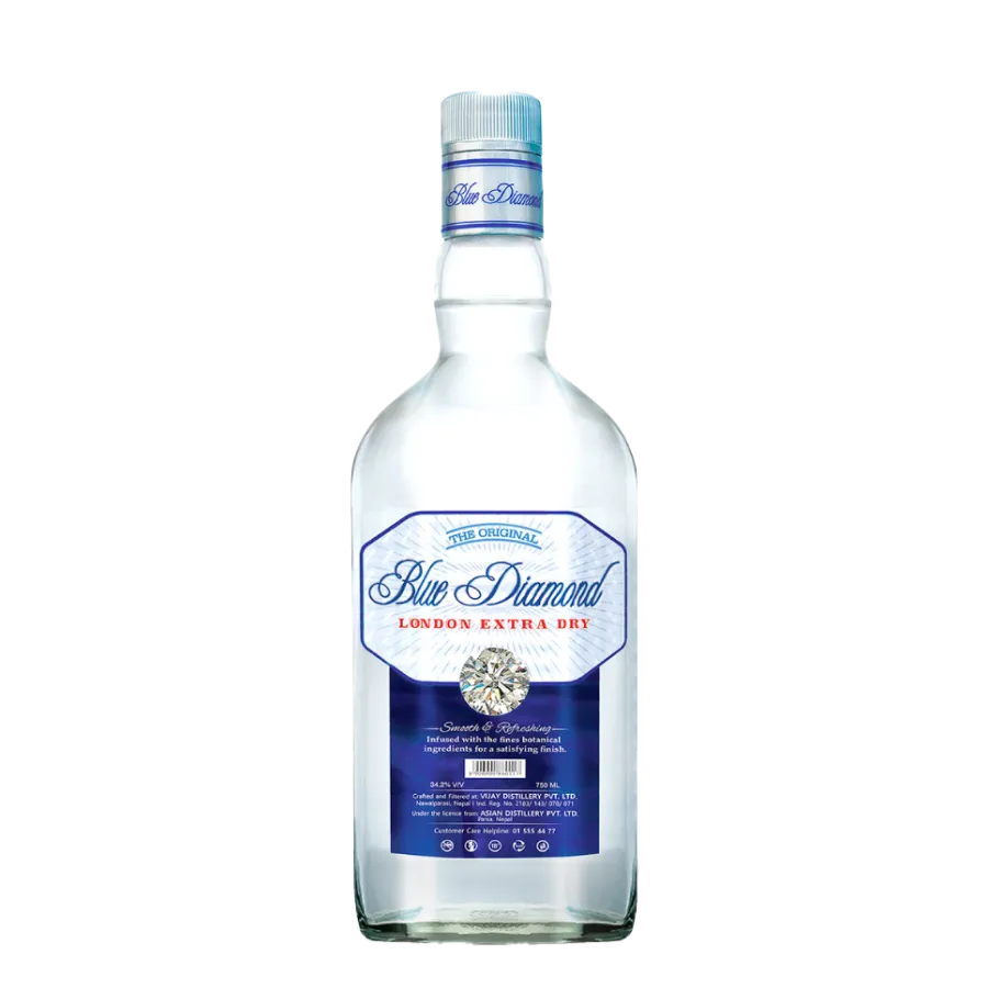 Blue Diamond  Gin 750mL MRP 1200