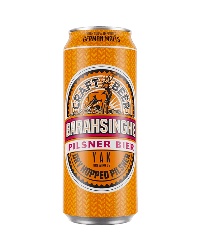 Barahsinghe Pilsner Beer 500mL MRP 340