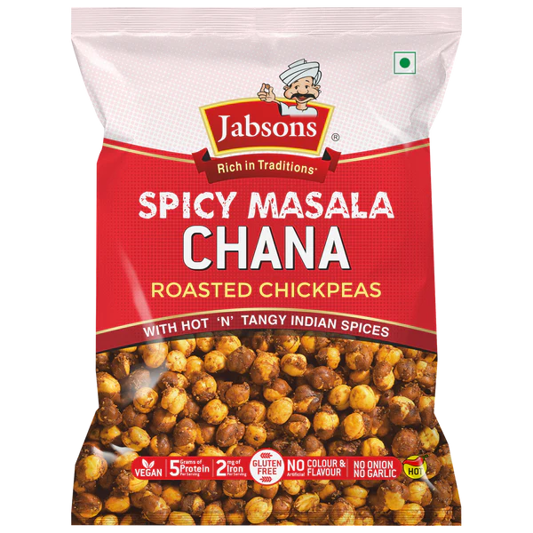 Jabsons Foods Roasted Chana Spicy Masala 150gm MRP 185