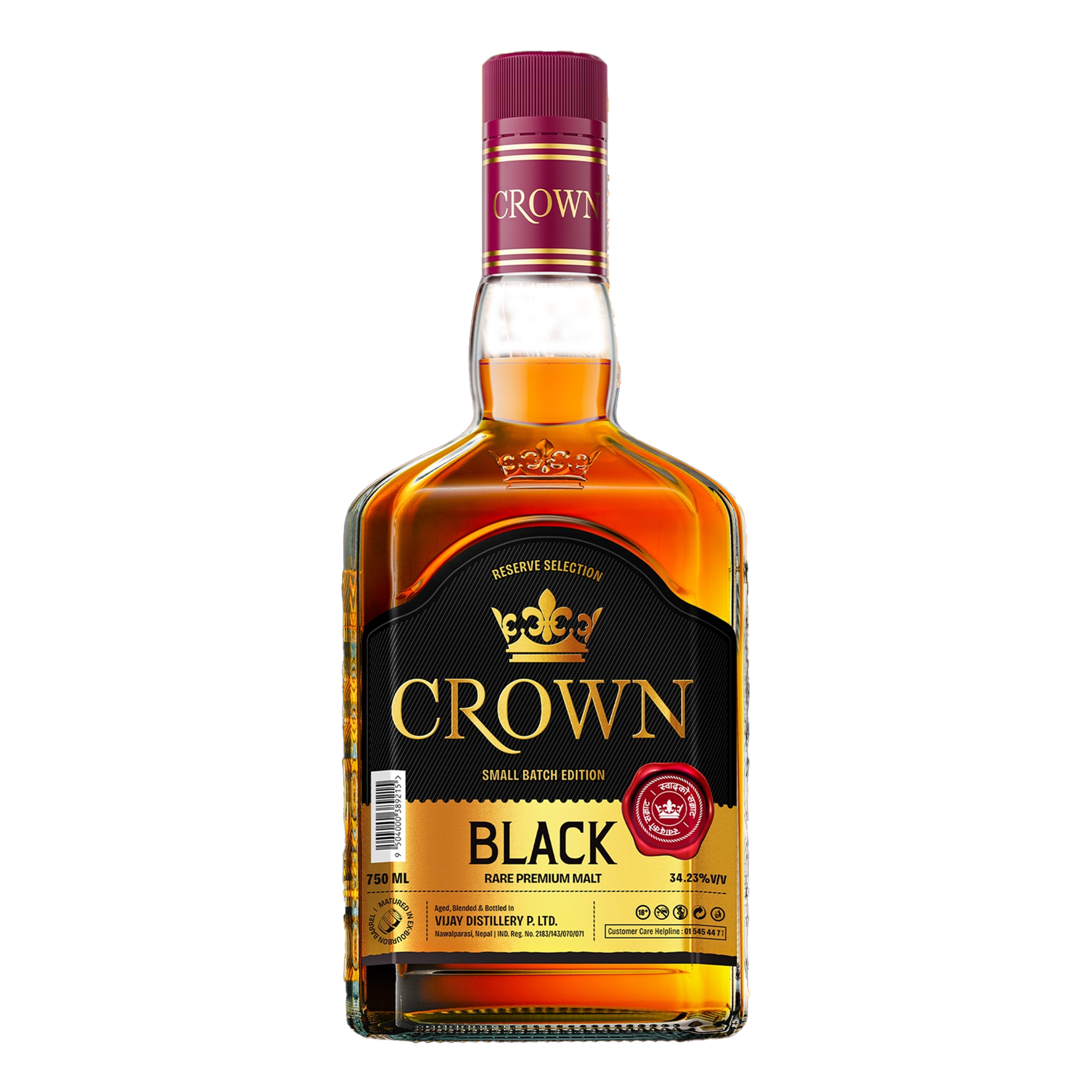 Crown  Whiskey 180mL MRP 280