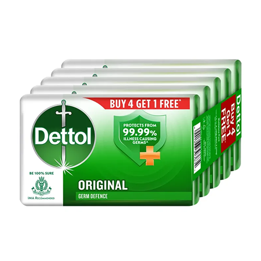 Dettol Original Bathing Soaps 100g MRP 312